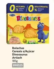 Oferta de Artiach - Bolachas Cereais S/açúcar Dinosaurusem Recheio