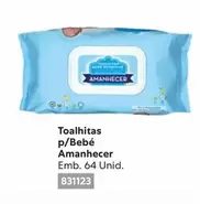 Oferta de Amanhecer - Toalhitas P/Bebeem Recheio