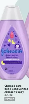 Oferta de Johnson's Baby - Champo Para Bebe Bons Sonhosem Recheio