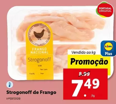 Oferta de Portugal - Strogonoff De Frango por 7,49€ em Lidl