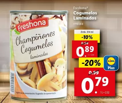 Oferta de Lidl - Cogumelos Laminados por 0,79€ em Lidl