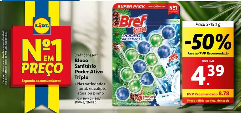 Oferta de Lidl - Sanitario Poder Attivo por 8,78€ em Lidl