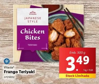 Oferta de Vitasia - Frango Teriyaki por 3,49€ em Lidl