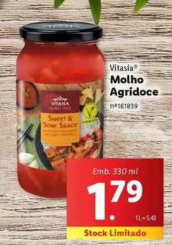 Oferta de Vitasia - Molho Agricole por 1,79€ em Lidl