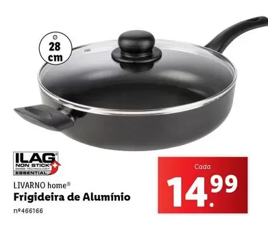 Oferta de Frigideira De Aluminio por 14,99€ em Lidl