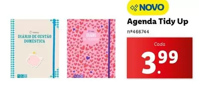 Oferta de Up - Agenda Tidy por 3,99€ em Lidl