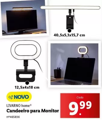 Oferta de Candeeiro Para Monitor por 9,99€ em Lidl