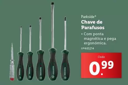 Oferta de Parkside - Chave De Parafusos por 0,99€ em Lidl