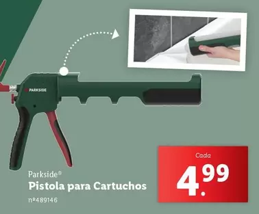 Oferta de Parkside - Pistola Para Cartuchos por 4,99€ em Lidl