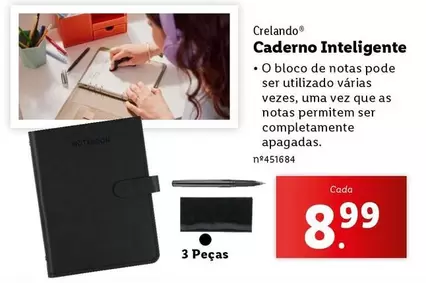 Oferta de As - Caderno Inteligente por 8,99€ em Lidl