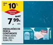 Oferta de Continente - Medalhões De Perca por 7,99€ em Continente