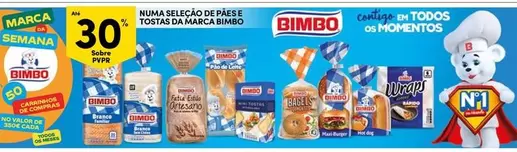 Oferta de Bimbo - Numa Selecao De Père Tostas Da Marcaem Continente