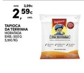 Oferta de Tapioca Da Terrinha por 2,59€ em Continente