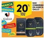 Oferta de Gallo - Nas Conservas Da Marcaem Continente