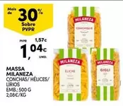 Oferta de Milaneza - Massa por 1,04€ em Continente