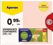 Oferta de Continente - Esparguete por 0,99€ em Continente