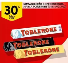 Oferta de Toblerone - Numa Selecao De Produtos Da Marcaem Continente