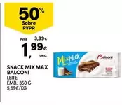 Oferta de Balconi - Snack Mix Max por 1,99€ em Continente