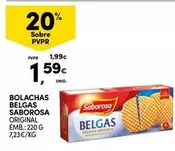 Oferta de Saborosa - Bolachas Belgas por 1,59€ em Continente