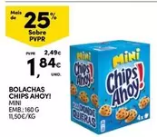 Oferta de Mini - Bolachas Chips Ahoy! por 1,84€ em Continente