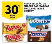 Oferta de Twix - Numa Selecao De Snacks Das Marcasem Continente