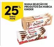 Oferta de Kinder - Numa Selecao De Produtos Da Marcaem Continente