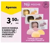 Oferta de Mochi Manga E Maracuja / Chocolate / Morango por 3,5€ em Continente