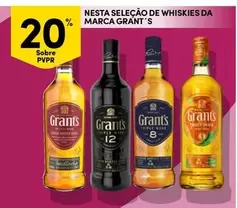 Oferta de Grant's - Selecao De Whiskies Da Marcaem Continente