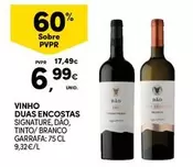 Oferta de Vinho Duas Encostas por 6,99€ em Continente