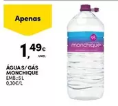 Oferta de Monchique - Água S/Gas por 1,49€ em Continente