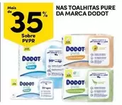 Oferta de Dodot - Nas Toalhitas Pureem Continente