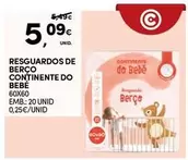 Oferta de Continente - Resguardos De Berço  Do Bebe por 5,09€ em Continente