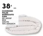 Oferta de Polar - Edredao  Borreguito Kasa por 38€ em Continente