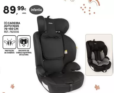 Oferta de Infantia - Cadeira Auto Isize por 89,99€ em Continente