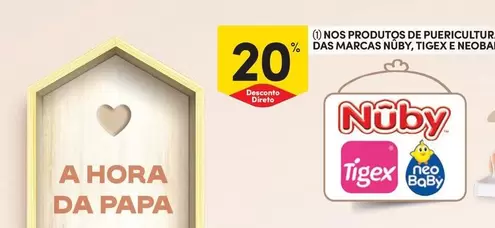 Oferta de Nos Produtos De Puericultura Das Marcas Nuby, Tigex E Neobaem Continente