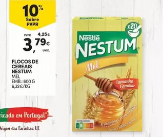 Oferta de Nestum -  Flocos De Cereais por 3,79€ em Continente