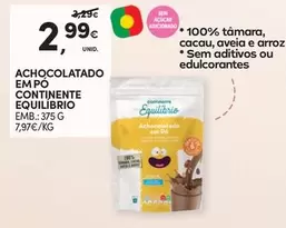 Oferta de Continente - Achocolatado por 2,99€ em Continente