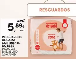 Oferta de Continente - Resguardos De Cama  Do Bebe por 5,89€ em Continente