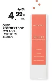 Oferta de Mylabel - Oleo Regenerador por 4,99€ em Continente