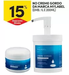 Oferta de Mylabel - No Creme Gordo Da Marcaem Continente