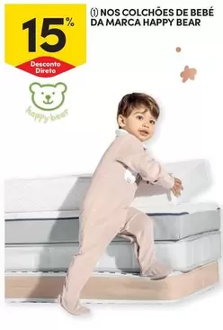 Oferta de Nós - Colchões De Bebe Da Marca Happy Bearem Continente