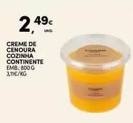 Oferta de Continente - Creme De Cenoura Cozinha por 2,49€ em Continente