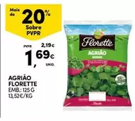 Oferta de Florette - Agrrão por 1,69€ em Continente