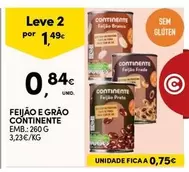 Oferta de Continente - Feijão E Grão por 0,84€ em Continente