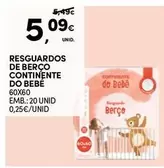 Oferta de Continente - Resguardos De Berço por 5,09€ em Continente