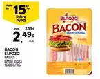 Oferta de Elpozo - Bacon por 2,49€ em Continente