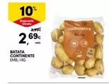 Oferta de Continente - Batata por 2,69€ em Continente