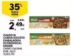 Oferta de Knorr - Caldo 16 Cubos (Exceto Embalagem Economica) por 2,49€ em Continente