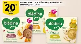 Oferta de Blédina - Nas Tacinhas De Puré De Fruta Da Marcaem Continente