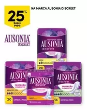 Oferta de Ausonia - Na Marca Discreetem Continente